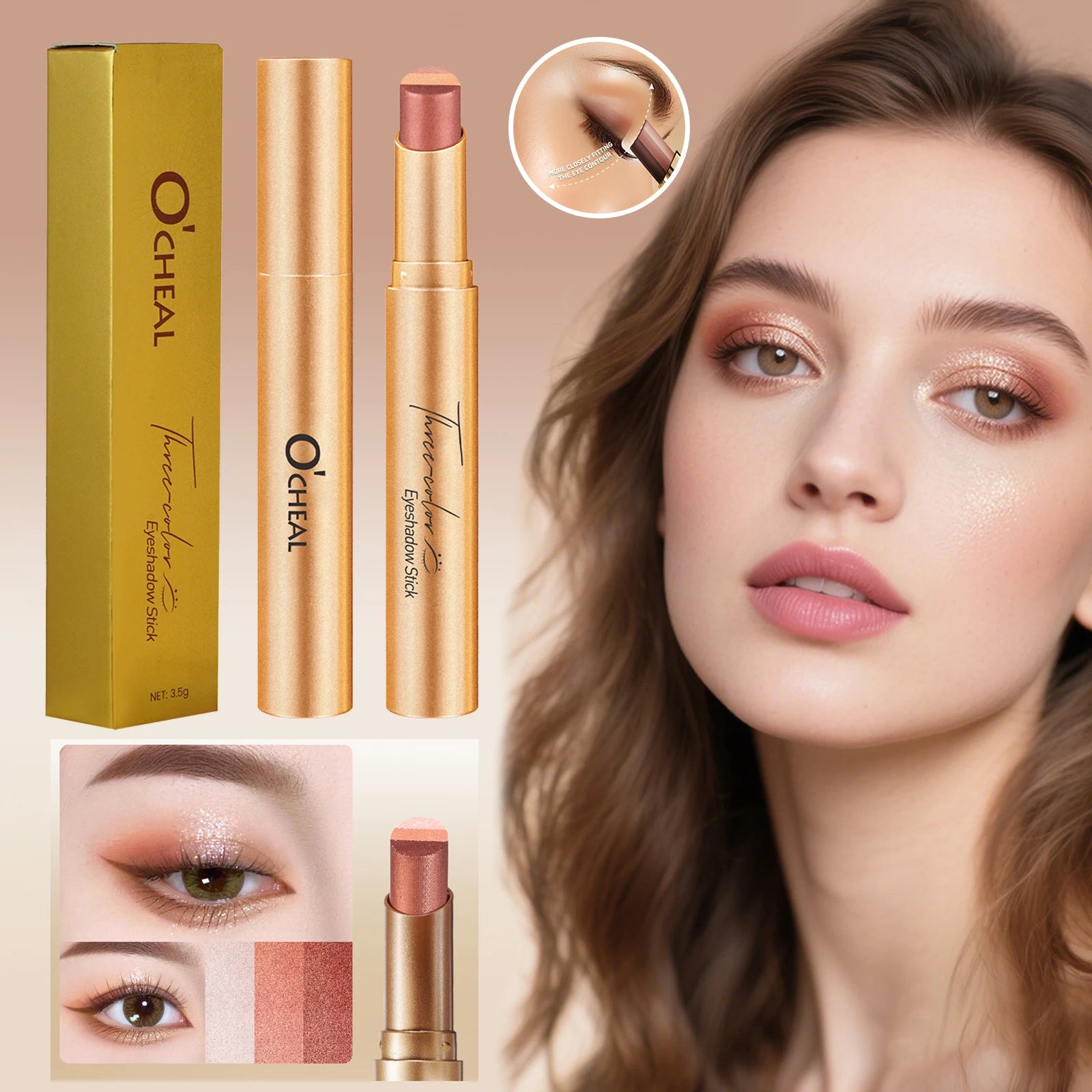GleamGlow Trio Shadow Stick