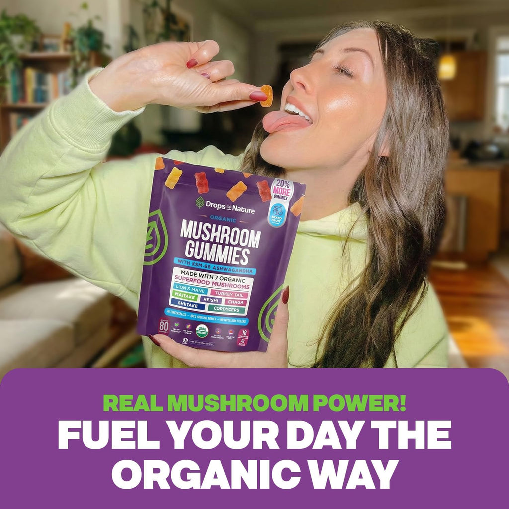 CalmForce Mushroom Ashwagandha Gummies